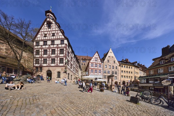 Pilatus House, town house, late Gothic architectural style, historic buildings, half-timbered
