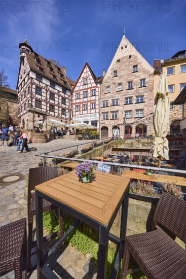 Pilatushaus, town house, late Gothic architectural style, historic buildings, half-timbered houses,
