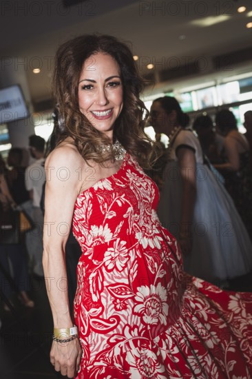 Anastasia Zampounidis at the Danny Reinke Fashion Show during the Berlin Fashion Week 2025 on 02.07