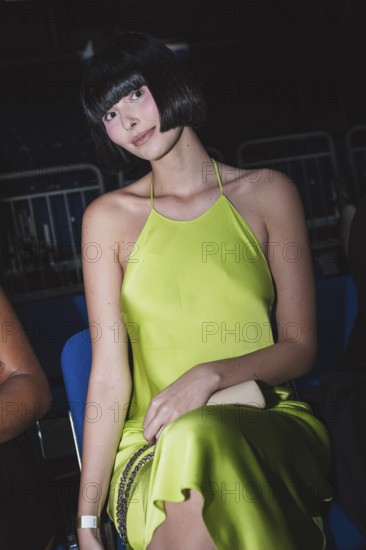 Magdalena (GNTM 2025) at the Kilian Kerner Fashion Show during the Berlin Fashion Week 2025 on 02
