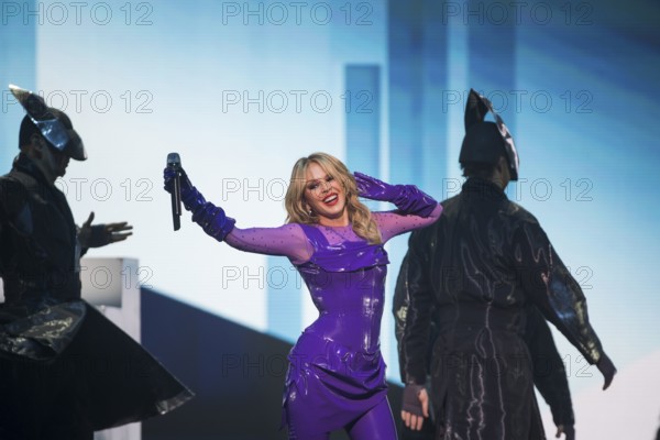 Kylie Minogue live on Tension Tour 2025 at the Berlin Uber Arena on 04.07.2025 Note: according to