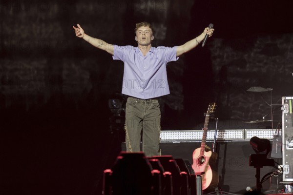 Iggi Kelly, son of Patricia Kelly, live in the Berlin Uber Arena on 03.07.2025