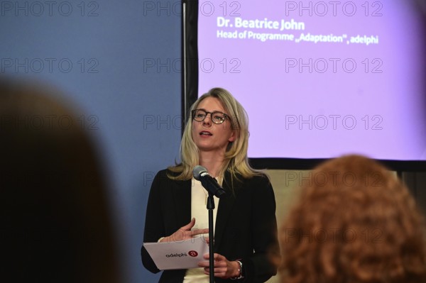Dr Beatrice John from the consulting firm Adelphi will be speaking at a panel discussion organised