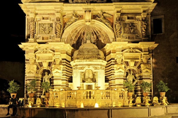 Fountain of the hydraulic organ, Fontana dell'Organo, Renaissance garden of Villa d'Este, water
