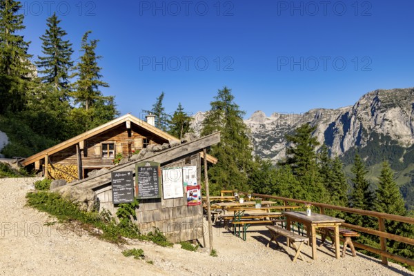 SchÃ¤rtenalm, behind the Reiteralpe, Berchtesgaden National Park, Ramsau, Berchtesgadener Land,