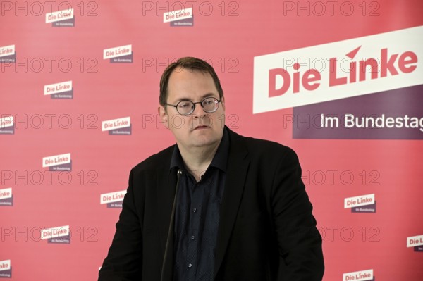 Sören Pellmann, Co-Chairman of the Left Party parliamentary group in the Bundestag, at the weekly