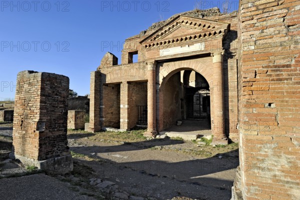 Ruins of the Horreum of Epagathus and Epaphroditus, Horrea Epagathiana et Epaphroditiana,