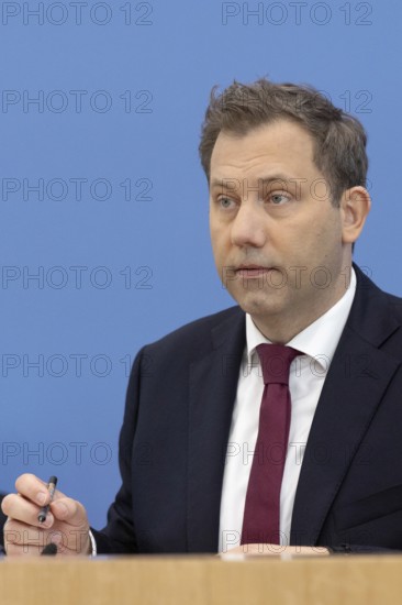 Berlin, Germany - 24 June 2025: Finance Minister Lars Klingbeil presents the draft federal budget