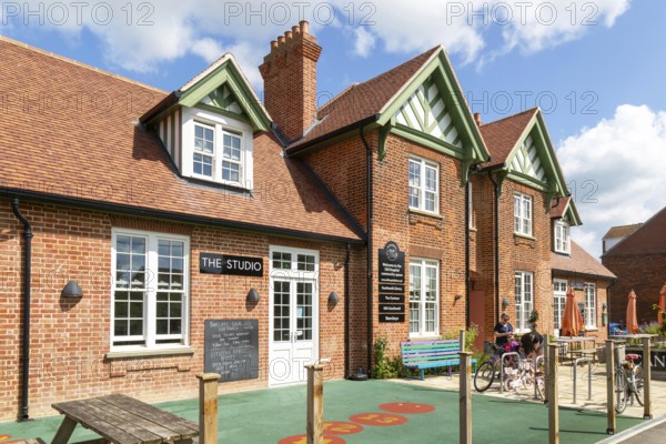 Old Hospital community space building, Southwold, Suffolk, England, UK repurposed Victorian cottage