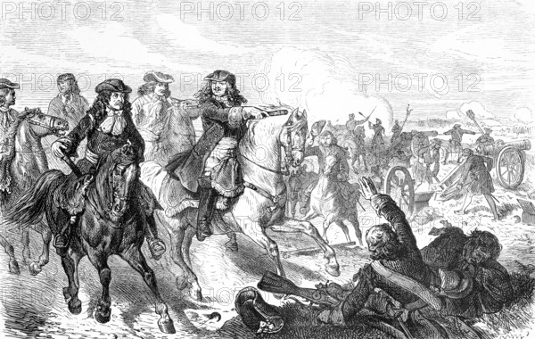 The victorious Great Elector Frederick William at the Battle of Fehrbellin (1675), Brandenburg's