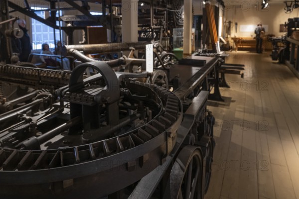 Historic machines for making matches, Tändsticksmuseet Match Museum or Match Museum, Jönköping,