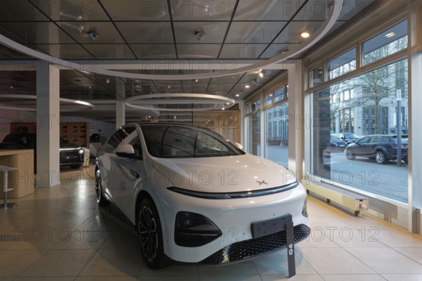 Xpeng G6 SUV Coupé, showroom of the Chinese electric car brand Xiaopeng Motors, Düsseldorf, North
