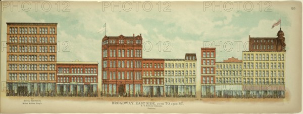 Broadway, East Side, 20th to 23rd Street, New York, Manhattan, America, USA, historic, authentic,