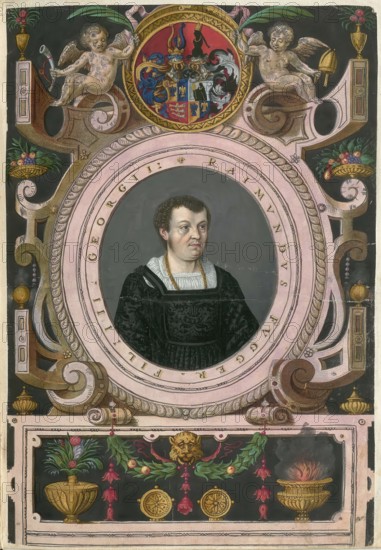 Members of the famous Augsburg Fugger family, Raimund Fugger (1489 - 1535) was the son of Georg