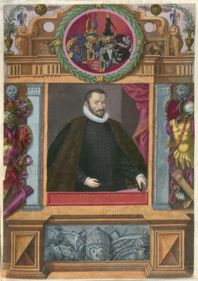 Members of the famous Augsburg Fugger family, Philipp Eduard Fugger (1546 - 1618), a well-known