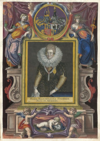 Maria Maximiliana Fugger (1591 - 1644), a member of the famous Augsburg Fugger family: She was the