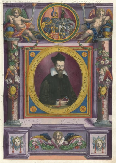 The portrait shows Carolus Fugger, also known as Karl Fugger, a son of the Augsburg merchant
