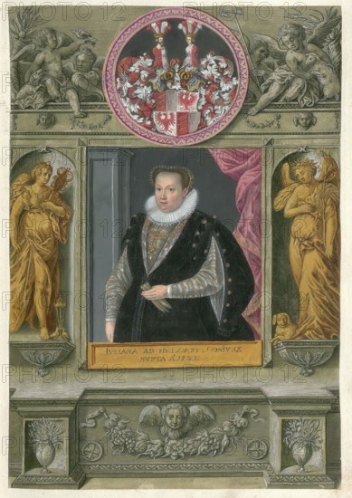 Members of the famous Fugger family in Augsburg, Juliana ab Heidorff, Juliana Freiin Fugger,