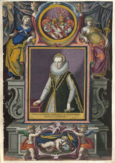 A member of the famous Augsburg Fugger family, Katharina Thurzo (1488 - 1535) was part of the