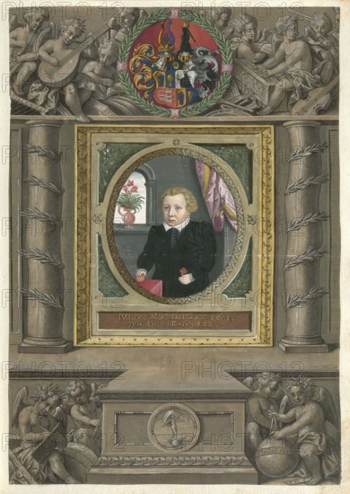 Member of the famous Augsburg Fugger family, Julius Maximilian Fugger, was one of the sons of Georg
