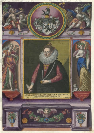 Members of the famous Augsburg Fugger family, Ursula Dorothea Drucksessin von Hoefingen, Ursula