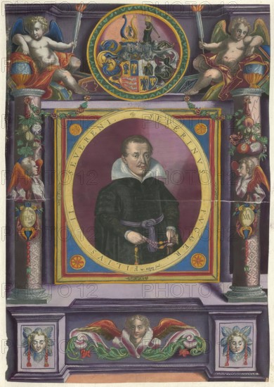 Members of the famous Augsburg Fugger family, portrait of Severin Fugger (1551 - 1601), German