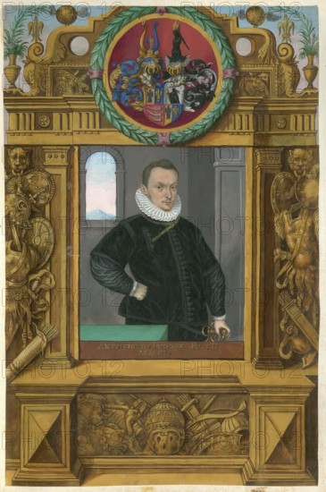 Members of the famous Augsburg Fugger family, Antonius Fugger, Anton Fugger von Nordendorf
