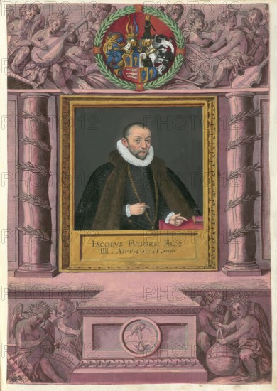 Members of the famous Augsburg Fugger family, Jakob III Fugger (30 March 1542 - 7 February 1598)