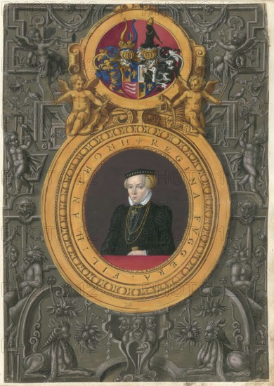Members of the famous Augsburg Fugger family, Regina Fugger (1537 - 1584), married to Wolfgang