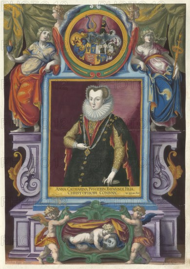Members of the famous Augsburg Fugger family, Anna Catharina Fugger, Anna Katharina Fugger (1584 -