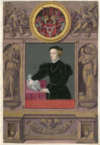 Members of the famous Augsburg-based Fugger family, Ursula Harrach, Ursula Fugger, born 1522, died