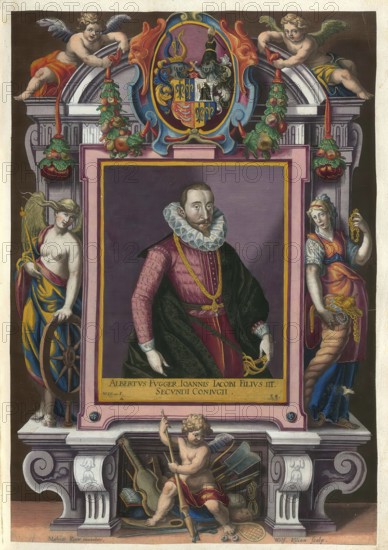 Members of the famous Augsburg Fugger family, Albrecht, Albert, Fugger, (1565 - 1624), son of
