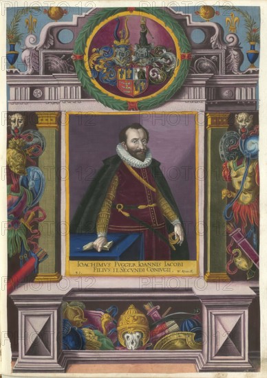 Members of the famous Fugger family in Augsburg, Joachim Fugger was a member of the Fugger from the