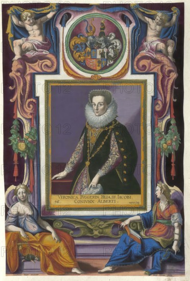 Members of the famous Fugger family in Augsburg, Veronika Fugger, daughter of Anton Fugger, born