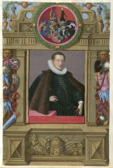 Markus Fugger (1564 - 1614), son of Johann Fugger (1531 - 1598), was a member of the famous