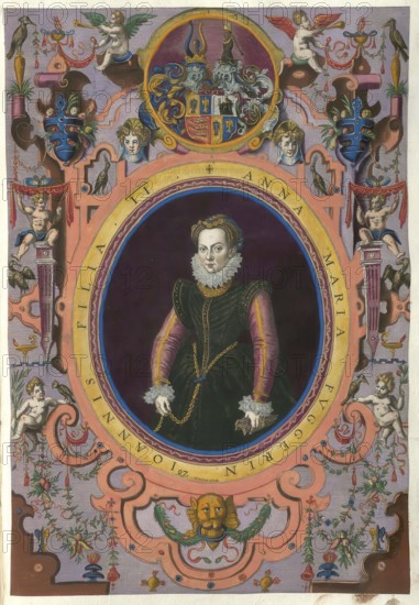 Members of the famous Augsburg-based Fugger family, Fugger, Anna Maria Fugger, born 1563, died