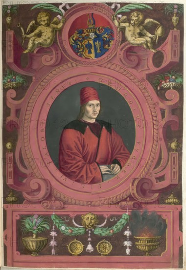 Members of the famous Augsburg Fugger family, Georg Fugger von der Lilie (born 1453 in Augsburg,