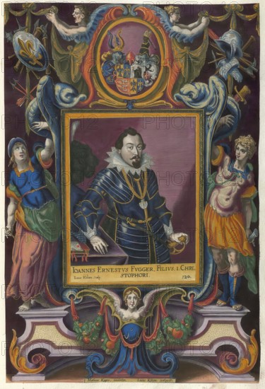 Members of the famous Augsburg Fugger family, Fugger, Johann Ernst (1590 - 1639), President of the