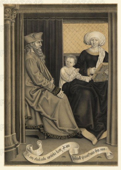 Bishop Servatius of Tongern (342 - 384), Servatius for short, is one of the Ice Saints, here with