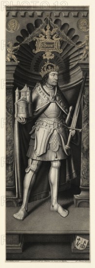 Henry II (born 6 May 973 or 978m died 13 July 1024 in Grone), saint (since 1146), from the Ottonian