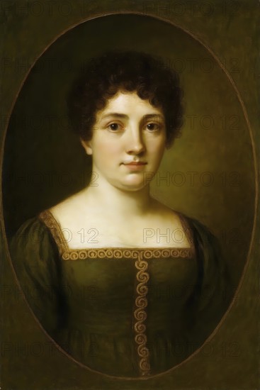 Christiane Vulpius, Goethe's woman, historical illustration from the history of German literature