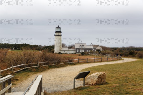 Highland lighthouse, Cape Cod Light, lighthouse, typical architectural style, fall, North Truro,