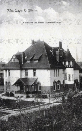 Old camp, district of Jüterbog, district of the municipality of Niedergörsdorf in the district of