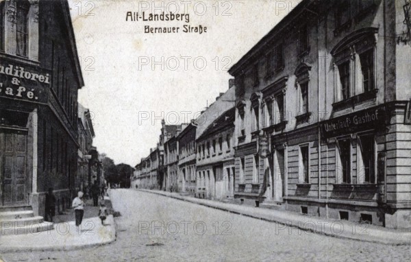 Altlandsberg, Bernauer Straße, in the district of Märkisch-Oderland in Brandenburg, Germany,