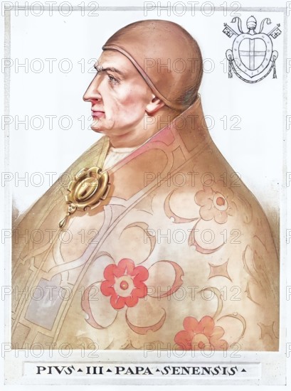 Pius III, originally Francesco Todeschini Piccolomini (born 29 May 1439 in Siena, died 18 October