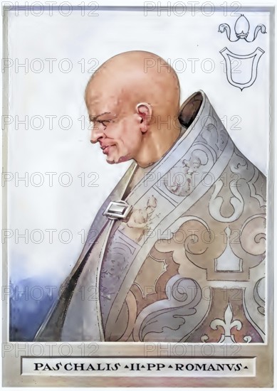 Paschalis II, originally Raniero di Bieda (born 1050 or 1055 in Bleda di Santa Sofia, Forlì, died
