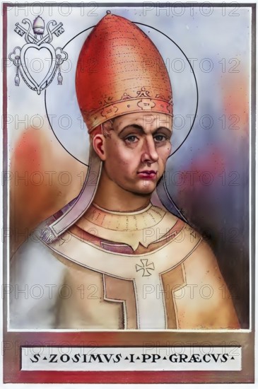 Zosimus (born in the 4th century, died 26 December 418) was pope from 417 until his death,