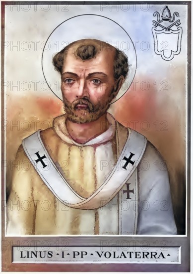 Linus (born in Etruria, died in 79, probably in Rome) was probably bishop of Rome from 67 to 79. In