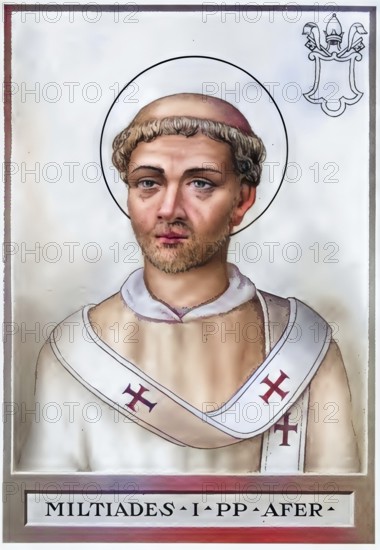 Miltiades or Melchiades (Hebrew-Latin: the Royal, also Meltiades, Melciades, Milciades, Milziade or