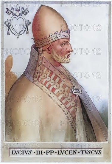 Lucius III (originally Ubaldo Allucingoli, born 1097 (?) in Lucca, died 25 November 1185 in Verona)